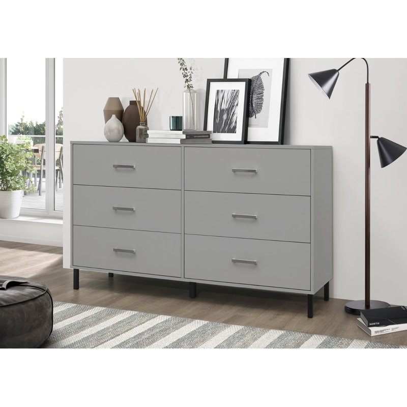 Chest of Drawers, Grey