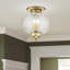 Plafonnier semi-encastré 3 lumières Shielo-22508914-22508919