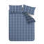 Geometric Grid Duvet Cover Set-61560758