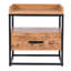 Table de chevet 1 tiroir en bois