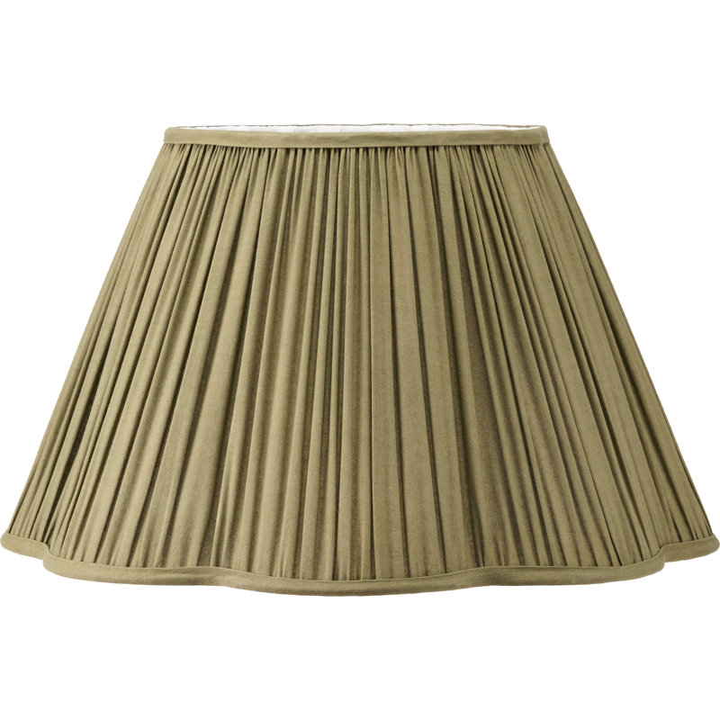 Empire Cotton Lamp Shade ( Uno ), 26" H x 45" W x 45" D, Green