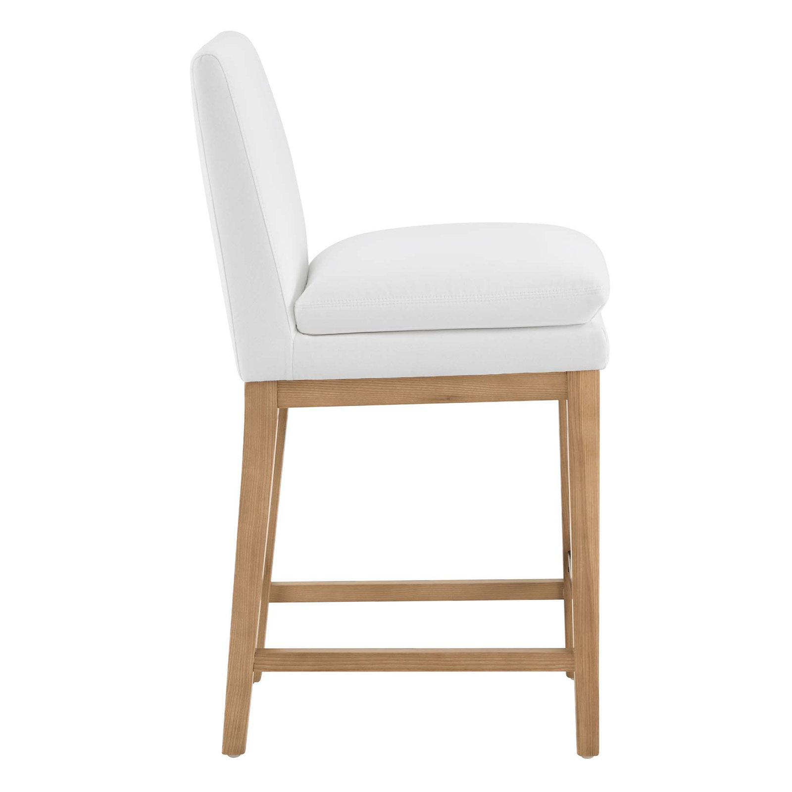 Bethea 26" Bar Stool, Prestige Pearl Tweed, Ash Natural