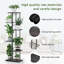 Support pour plante à 6 niveaux en métal d'intérieur