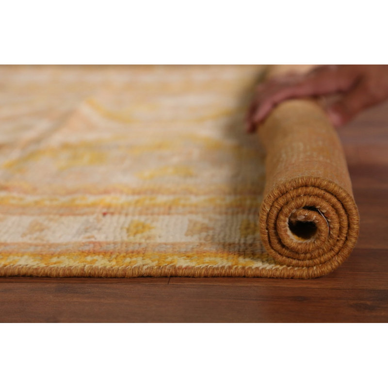 Tapis tribal à motif géométrique de style Gabbeh 3 x 6