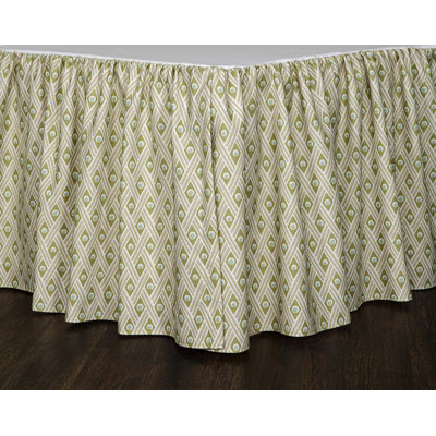 Jupe de lit Zen Diamond Shirred