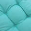 Coussin de siège / dossier bleu intérieur / extérieur