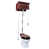 Antique Cherry/Silver