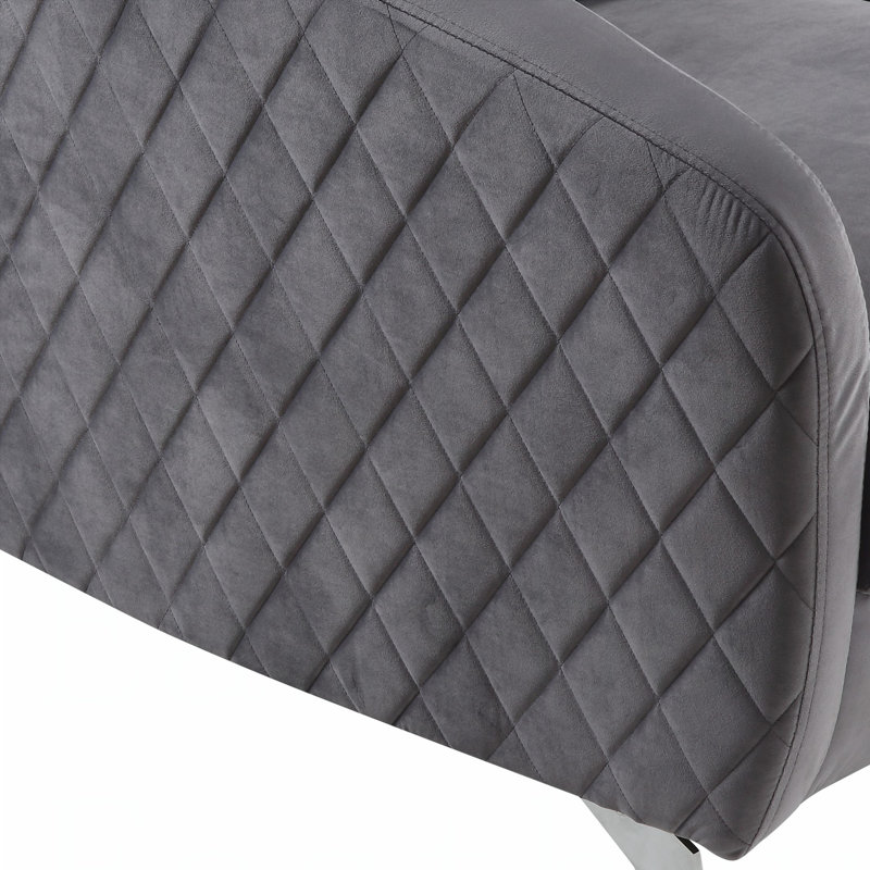 Fauteuil d'appoint 36 po, Gris