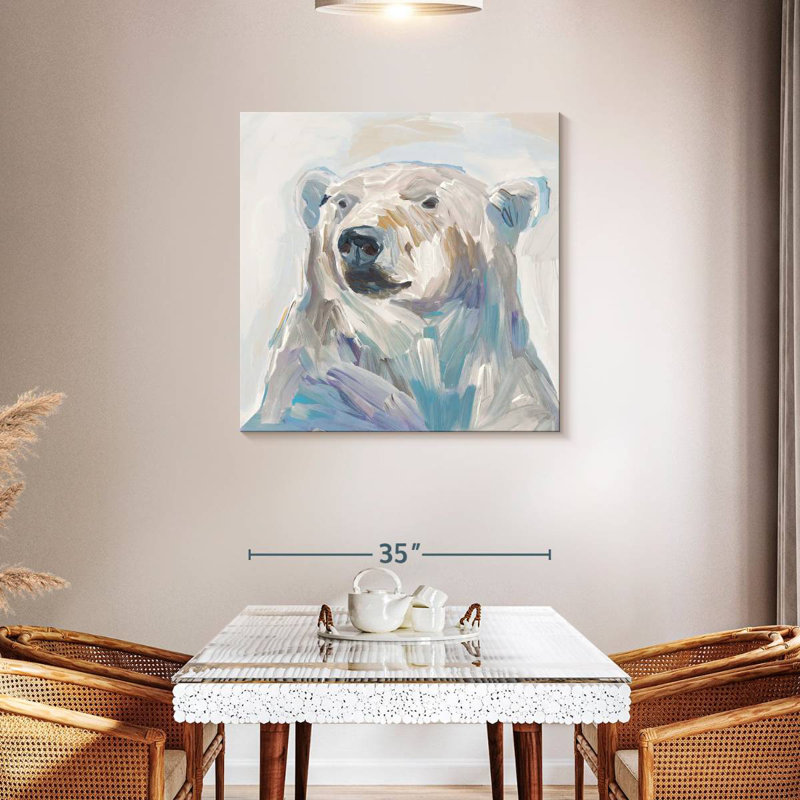 Crowle Arctic Bear, 36" H x 36" W