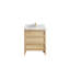30 po Elizabeth X P 22 po D Meuble-lavabo simple avec 2 po-109690899
