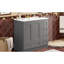 Meuble-lavabo moderne de 36 pouces, lavabo en céramique, quatre tiroirs à fermeture en douceur, armoire spacieuse, poignées en aluminium, fonctionnement en douceur, pour meuble-lavabo de taille moyenne avec plusieurs portes de rangement faciles à nettoyer,-1433024558