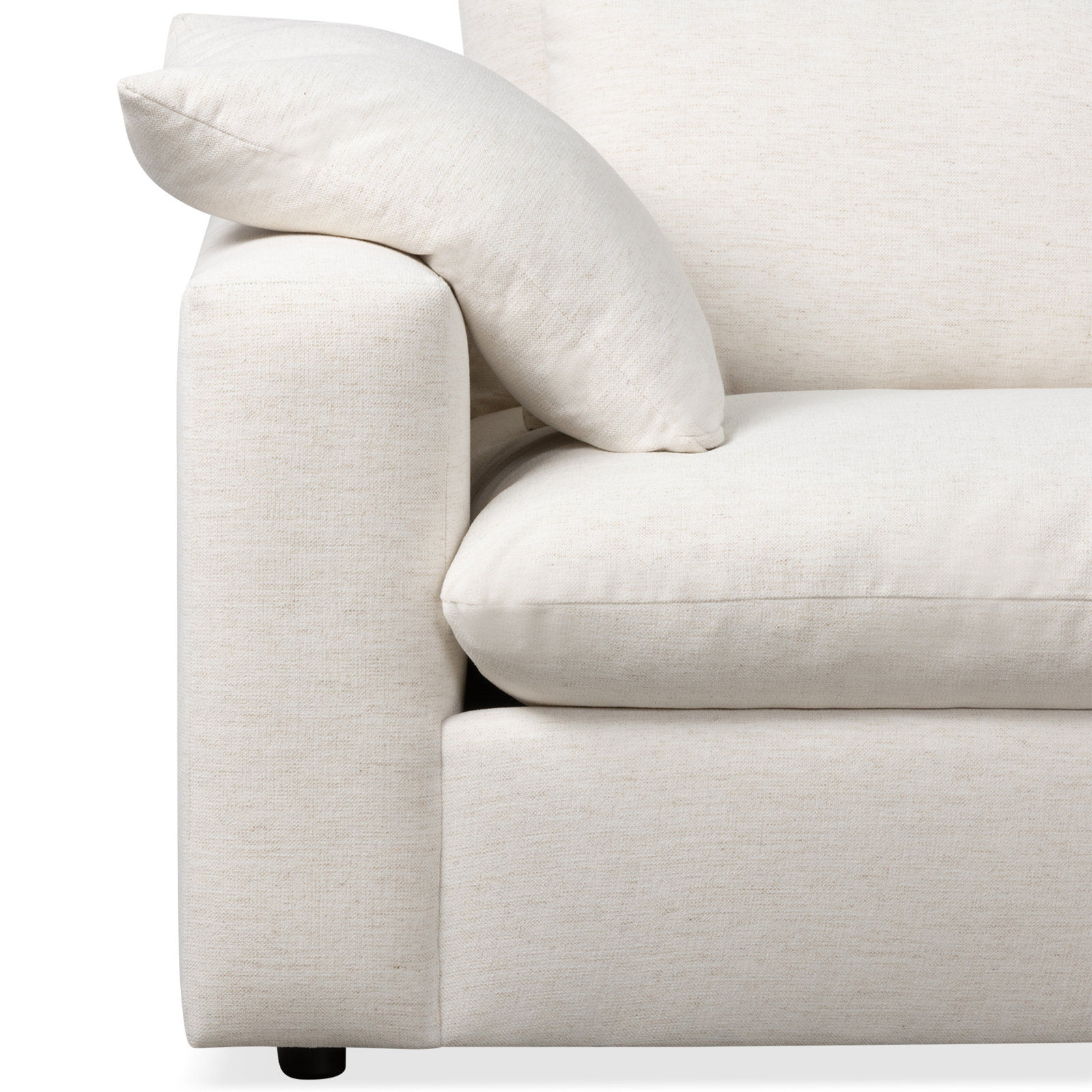 Remy Sectional, Right Hand Facing, Nomad Snow Crypton® Chenille