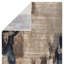 Tapis abstrait brun clair / taupe Slana par Nikki Chu Goewin-1496869547