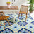 Daina Hand Hooked Performance Geometric Rug-16761986