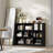 Presly 3  Tier Cube Bookcase Modern Bookshelf with 10 Cubes-632208646-627202050