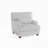 Ermia Modern Upholstered Faux Fur Arm Accent Chair with Pillow-111687806