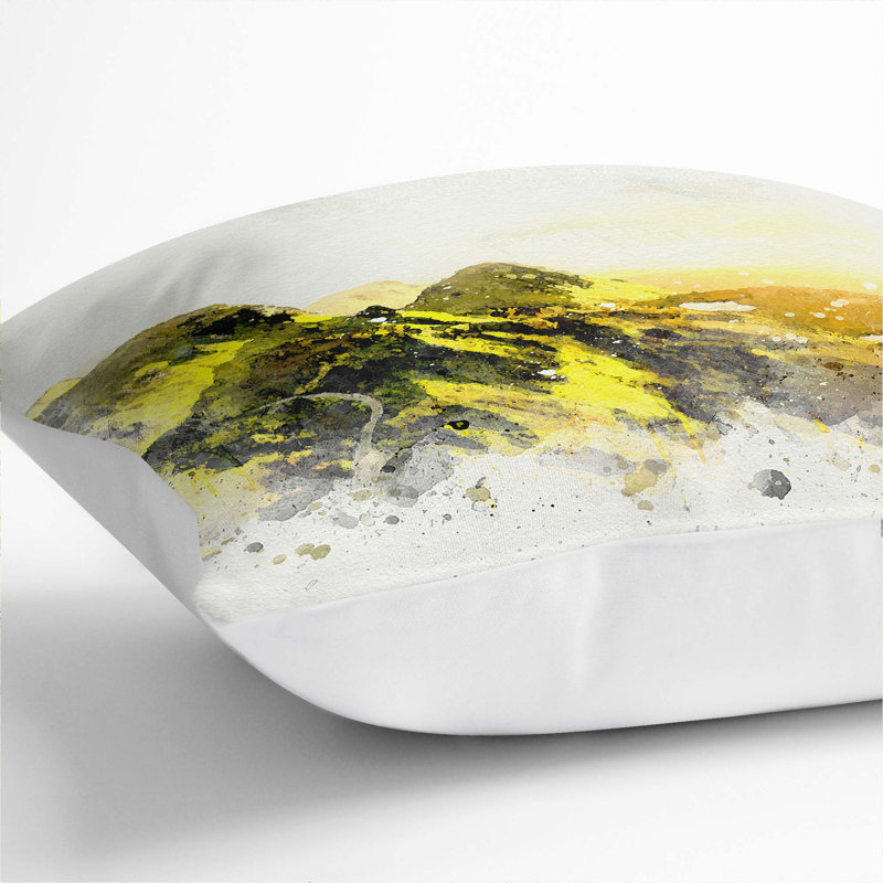 Square Cushion, White, 55cm H x 55cm W x 20cm D