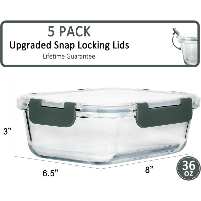 Spofford Glass Food Storage Container
