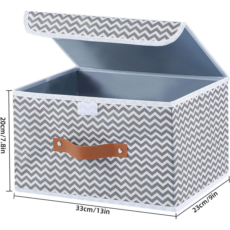 Brayden Studio Fabric Box
