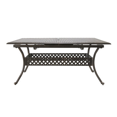 ABIGAIL CAST EXPANDABLE DINING TABLE