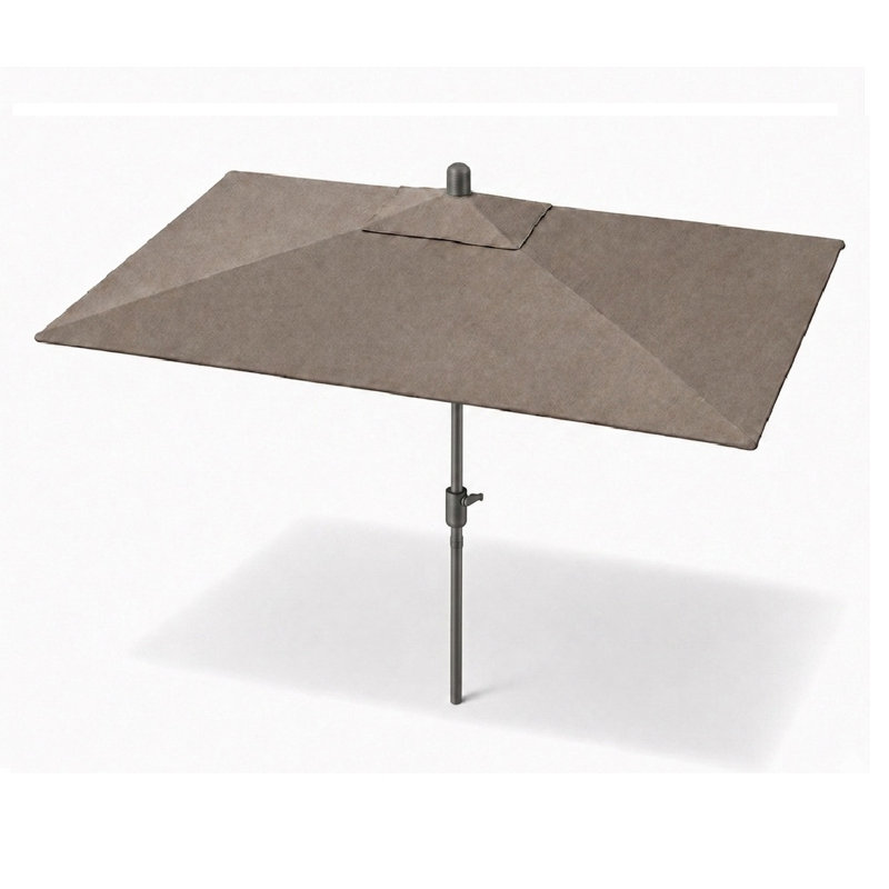 SunbUmbrella 9 pi 10 po x 6 pi 6 po Olivier, Gris en vedette, Toile Sunbrella® taupe