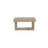 12" Moa Mist-Shield Teak Wall Shelf with Hooks-95176576