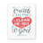 Clean Heart O God Psalm 51:10 - Wrapped Canvas Print