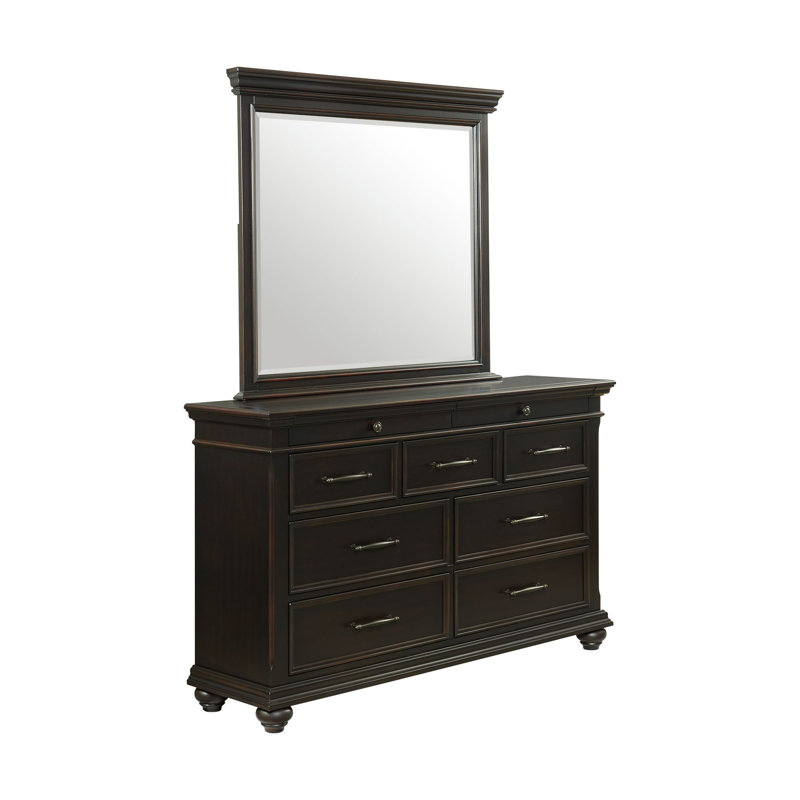 Commode 9 tiroirs avec miroir Brooks