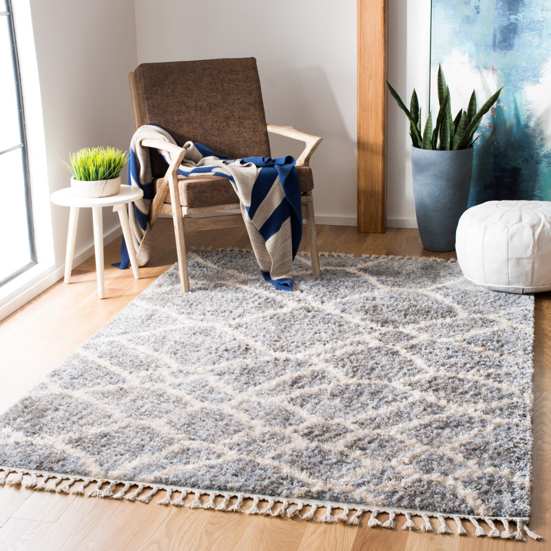 Tapis à poils longs Triplett Performance, Rectangle 5 pi 3 po x 7 pi 6 po