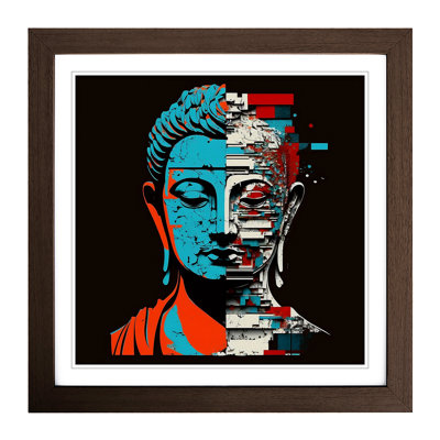 Buddha Constructivism - Framed Print