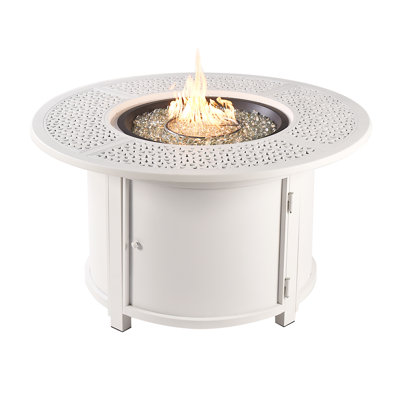 Aerne Round Propane Fire Pit Table