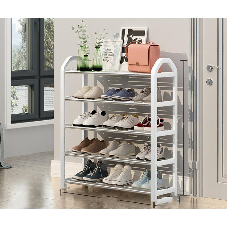 Rebrilliant 15 Pair Shoe Rack