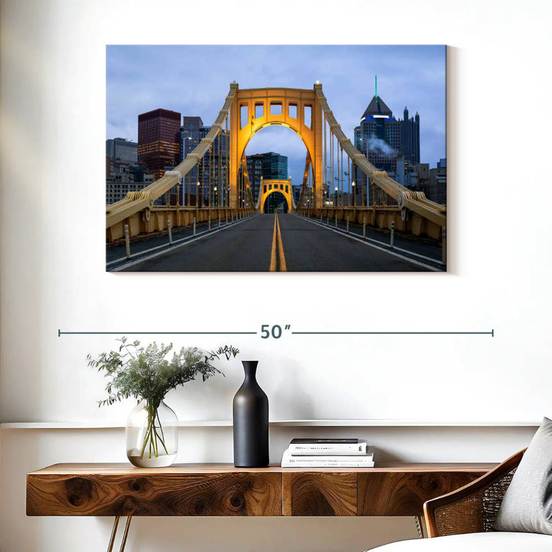 Mehar Roberto Clemente Bridge, 26" H x 39" W