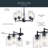 Winslow 5 - Light Dimmable Classic / Traditional Chandelier-1317445574