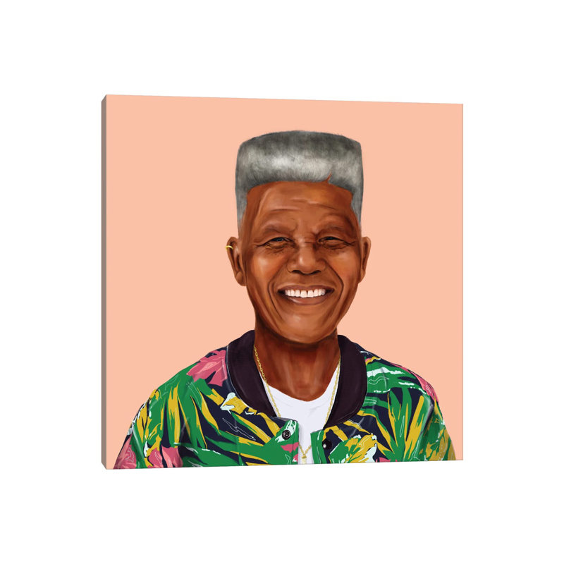 Nelson Mandela- Gallery-Wrapped Canvas Giclée