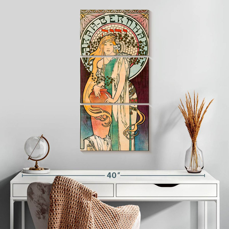 La Samaritaine 1897, 32" H x 15" W