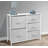 Sorbus 5 Drawers Dresser with Steel Frame and Wood Top-49828367
