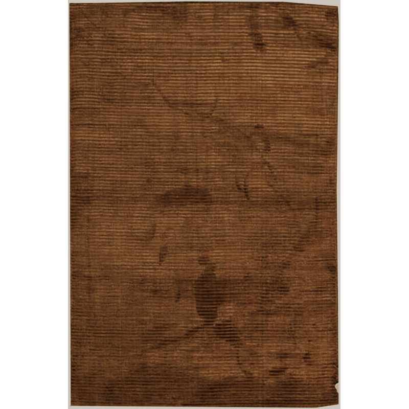 Striped Area Rug in Brown