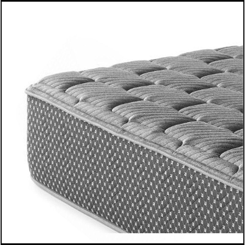 Matelas hybride matelassé 13 po, ferme, Lit simple