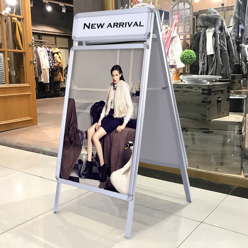 A2 Poster Stand A-Board Pavement Sign