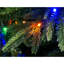 7ft Green Fir Artificial Christmas Tree 500 Coloured & White Lights