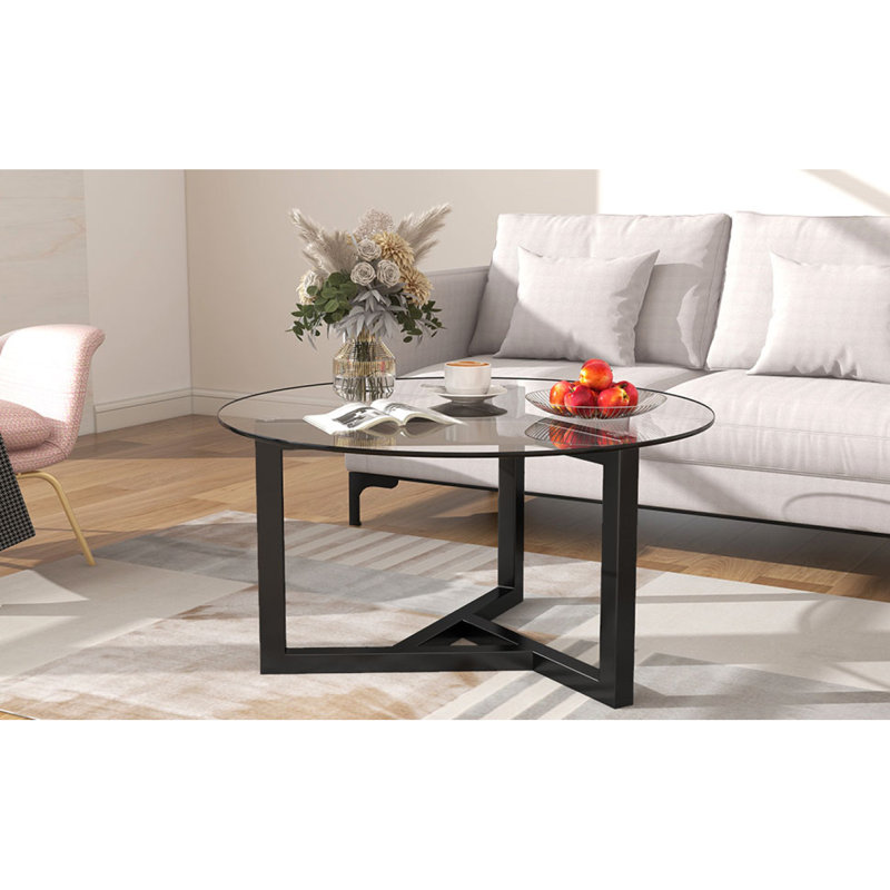 Table basse Lequita, Noir