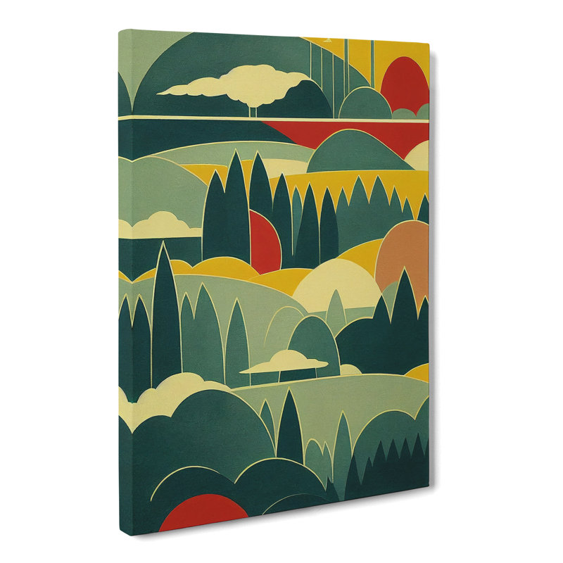 Tremaine Spring Landscape Vol.1 - Wrapped Canvas, 60cm H x 40cm W x 3cm D