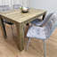 Dining Set of 4 Dining Table and 4 Velvet Chairs Dining Room Furniture-711313853-728927606