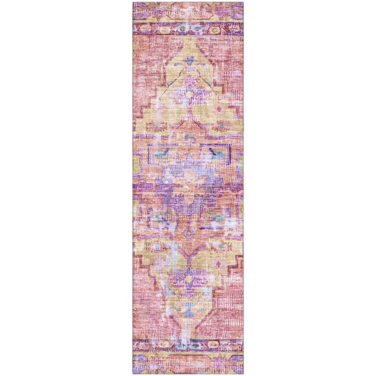 Premium Machine Washable Lubbers AMF1730 Global Rug
