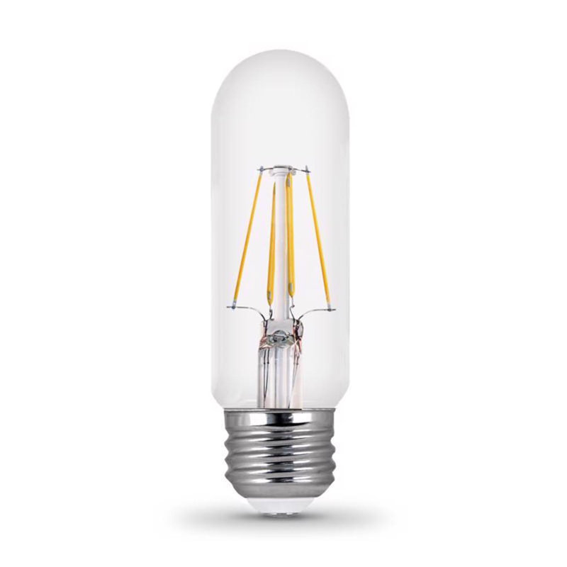 Ampoule à filament DEL Feit T10 E26 (moyen) blanc chaud, 40 watts, équivalente à 1 paquet