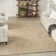 Ebern Designs Atyana Taupe Modern Indoor Wool Rug