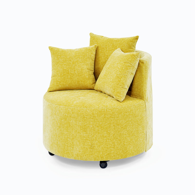 Upholstered Slipper Chair