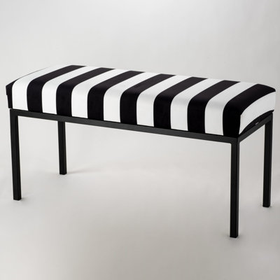 Exzavion Velvet Upholstered Bench