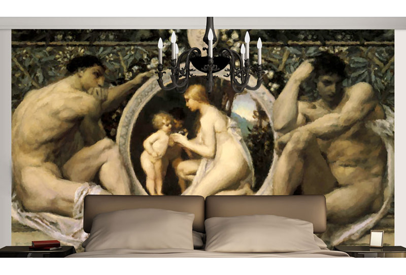 Idyll 3.09m x 400cm Wallpaper, 1.54m L x 2m W
